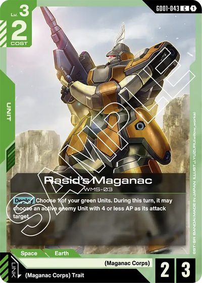 Rasid's Maganac | GD01-043 | C