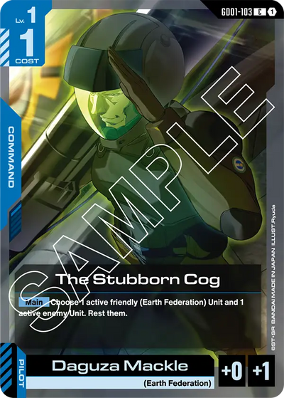 The Stubborn Cog | GD01-103 | C