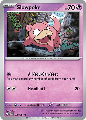 Slowpoke - 029/084 - ME05: Pitch Black (PBL)