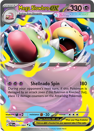 Mega Slowbro ex - 031/084 - ME05: Pitch Black (PBL)