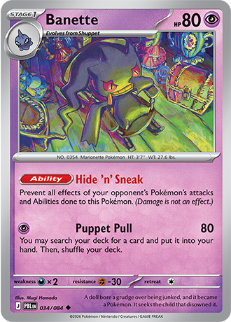 Banette - 034/084 - ME05: Pitch Black (PBL)