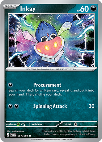 Inkay - 051/084 - ME05: Pitch Black (PBL)