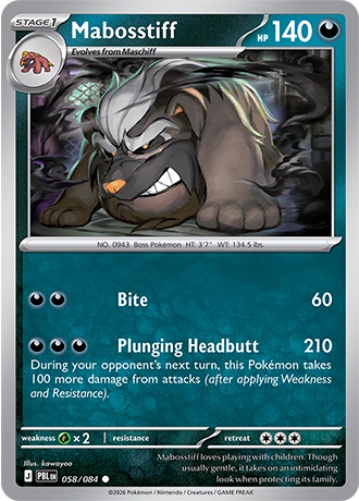 Mabosstiff - 058/084 - ME05: Pitch Black (PBL)