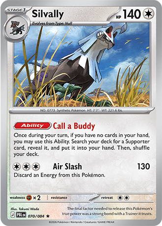 Silvally - 070/084 - ME05: Pitch Black (PBL)