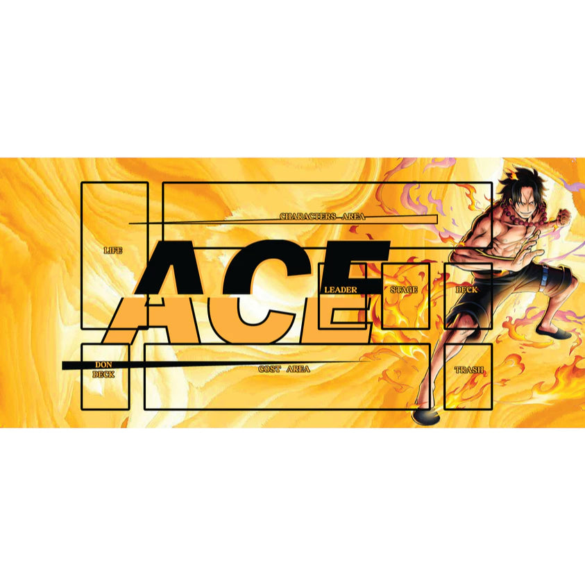 Fire Fist Edition: Premium One Piece TCG Playmat