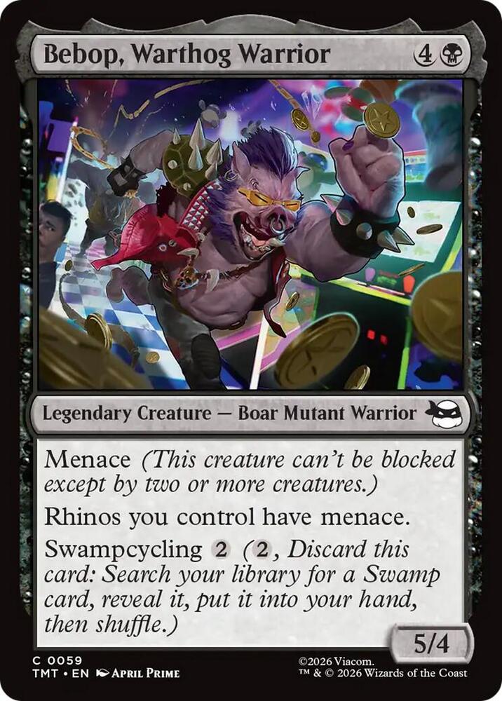 Bebop, Warthog Warrior – TMT #0059
