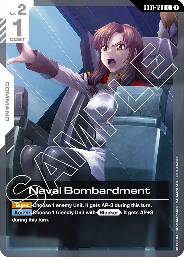 Naval Bombardment | GD01-120 | C