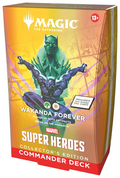 Magic The Gathering | Marvel Super Heroes Collector’s Edition Commander Deck - Wakanda Forever