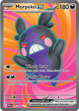 Morpeko ex - 102/084 - ME05: Pitch Black (PBL)