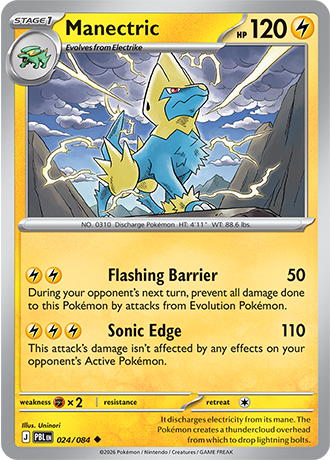 Manectric - 024/084 - ME05: Pitch Black (PBL)