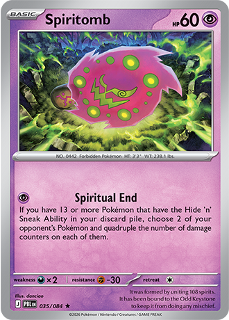 Spiritomb - 035/084 - ME05: Pitch Black (PBL)