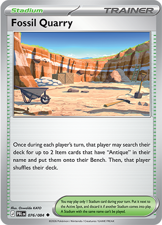 Fossil Quarry - 076/084 - ME05: Pitch Black (PBL)