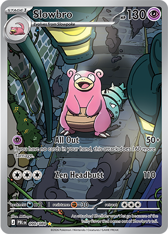 Slowbro - 090/084 - ME05: Pitch Black (PBL)