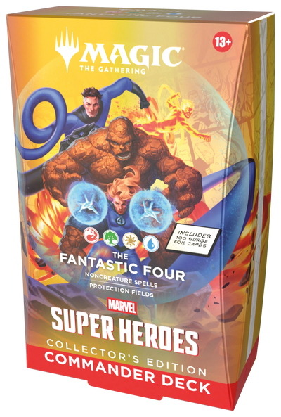 Magic The Gathering | Marvel Super Heroes Collector’s Edition Commander Deck - The Fantastic Four