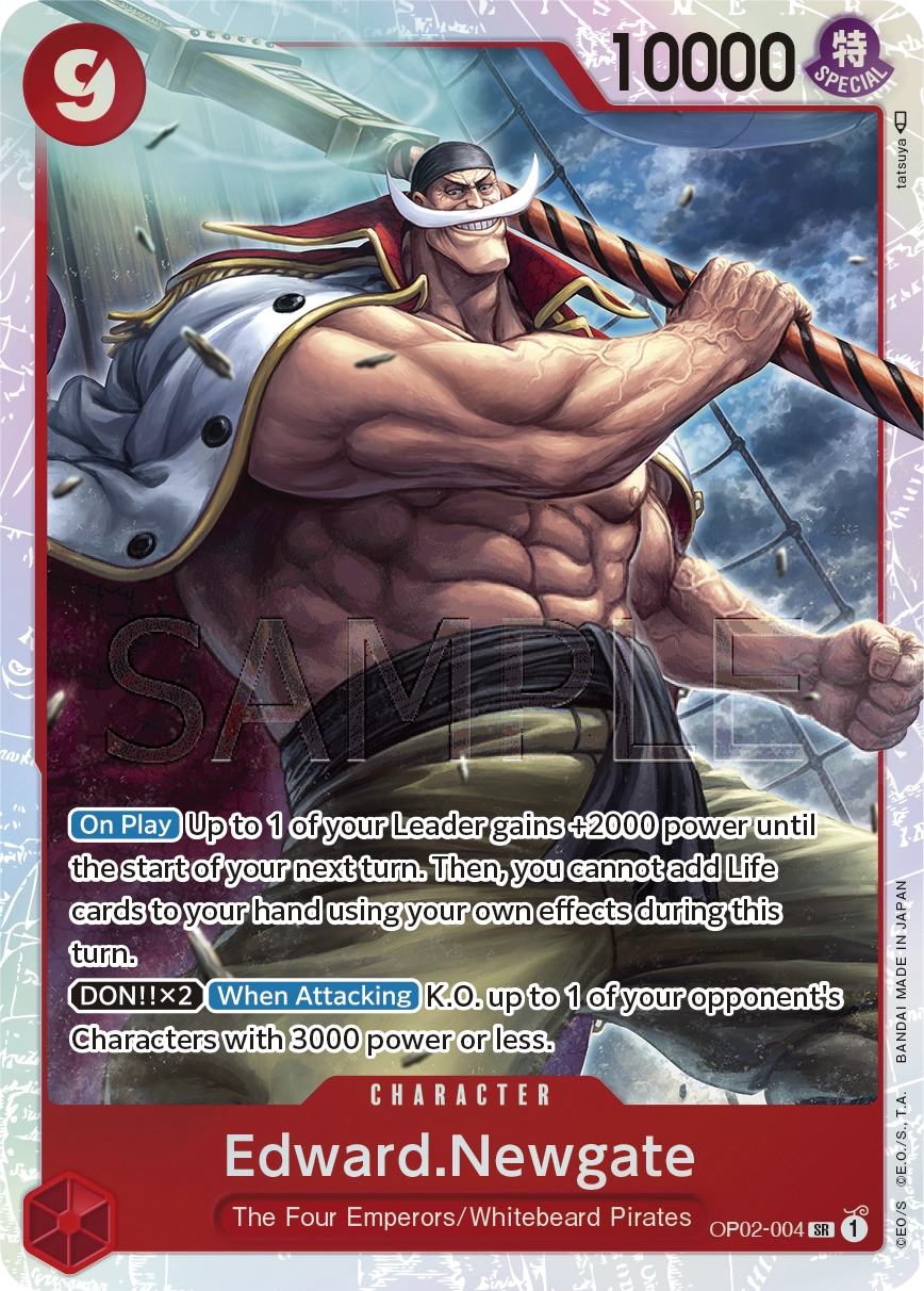 OP02-004 SR EDWARD NEWGATE