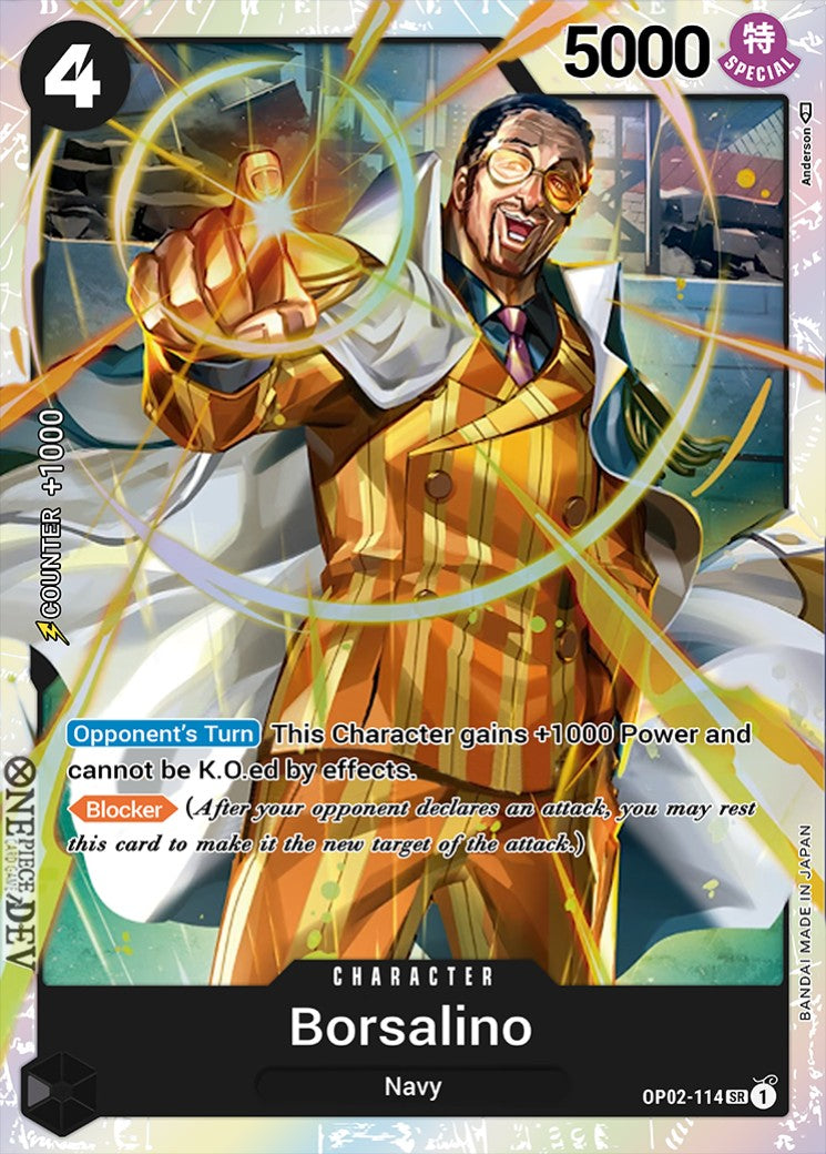 OP02-114 SR BORSALINO