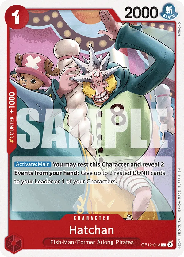 (C) Hatchan OP12-013