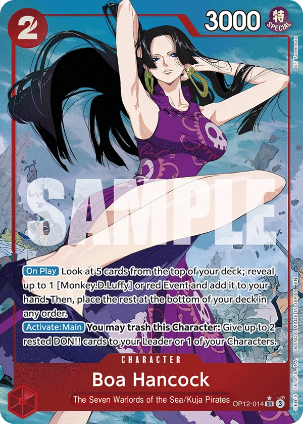 (P.SR) Boa Hancock OP12-014