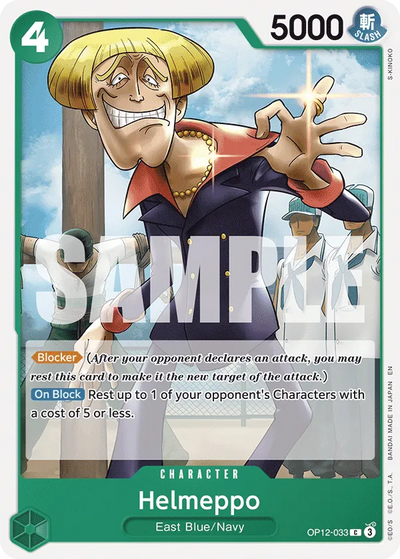 (C) Helmeppo OP12-033
