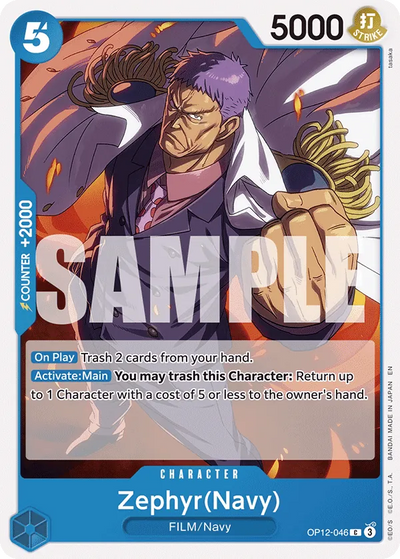 (C) Zephyr(Navy) OP12-046
