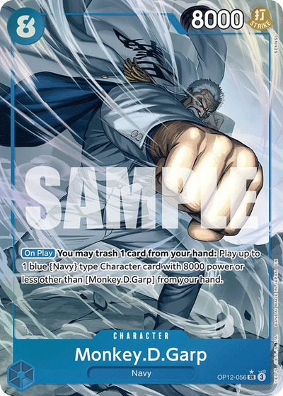 (P.SR) Monkey.D.Garp OP12-056