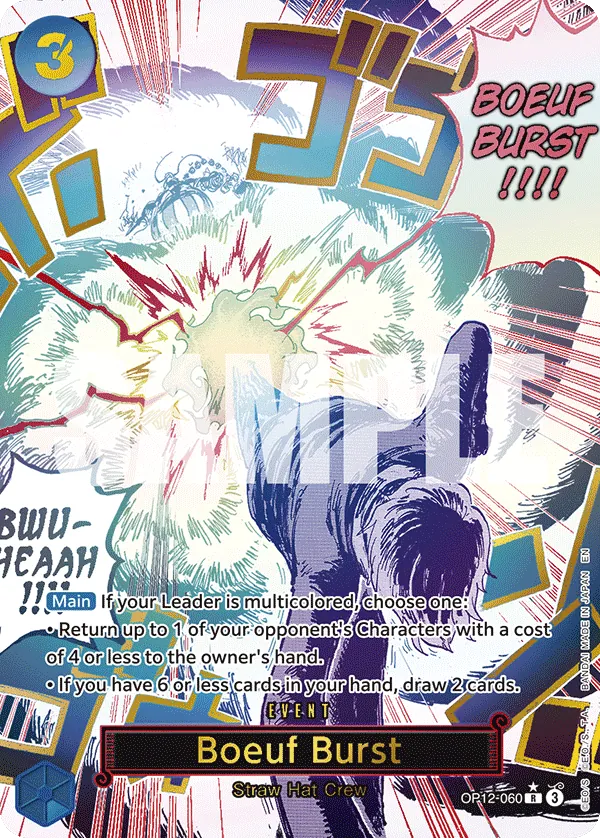 (PR) Boeuf Burst OP12-060