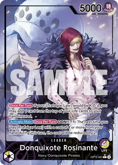 (P.L) Donquixote Rosinante OP12-061