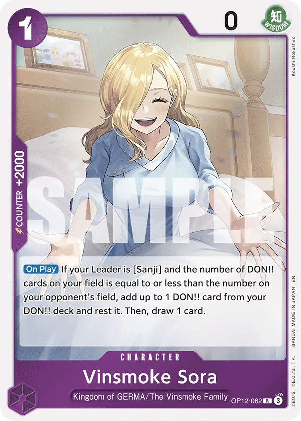 (R) Vinsmoke Sora OP12-062