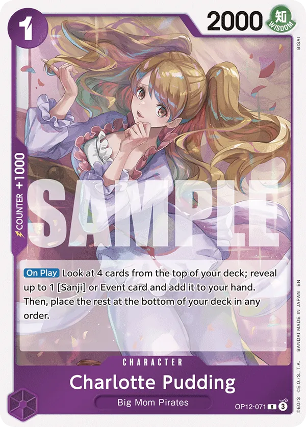 (R) Charlotte Pudding OP12-071