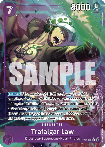 (P.SR) Trafalgar Law OP12-073