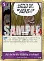 (R) Luffy Is the Man Who Will Be King of the Pirates!!! OP12-079
