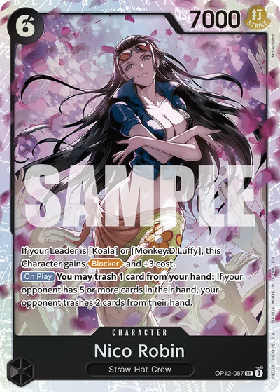 (SR) Nico Robin OP12-087