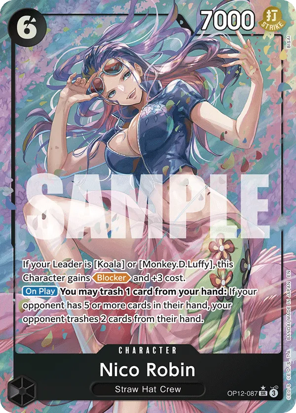 (P.SR) Nico Robin OP12-087