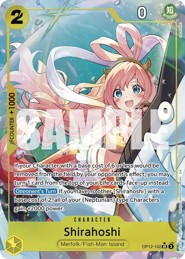 (P.SR) Shirahoshi OP12-102