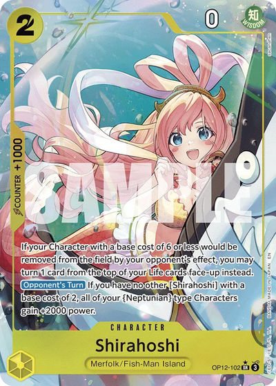 (P.SR) Shirahoshi OP12-102