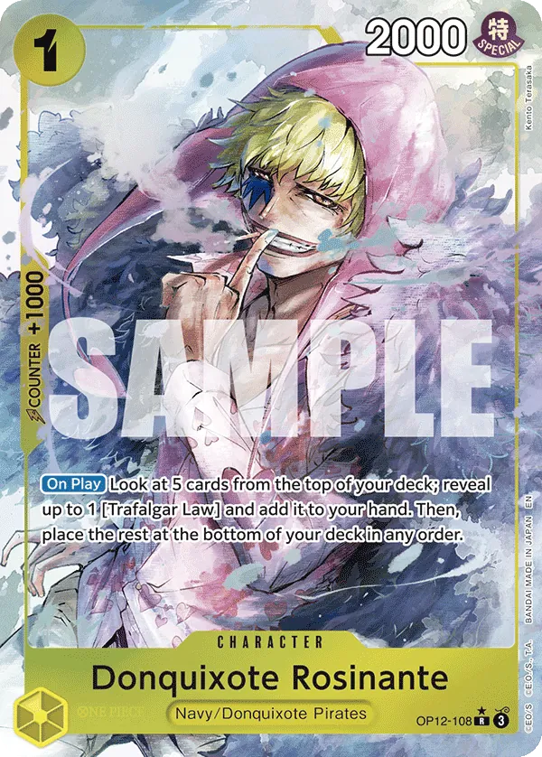 (PR) Donquixote Rosinante OP12-108