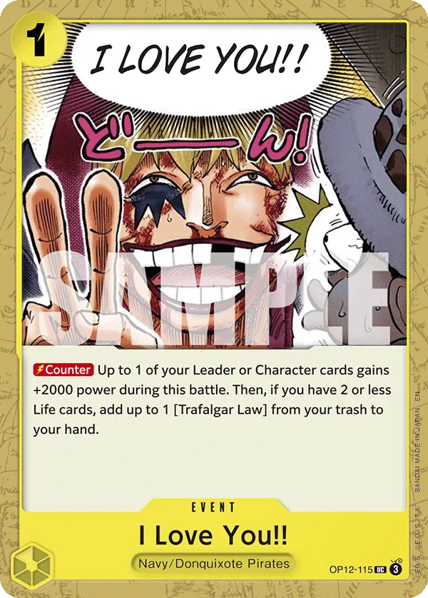 (UC) I Love You!! OP12-115