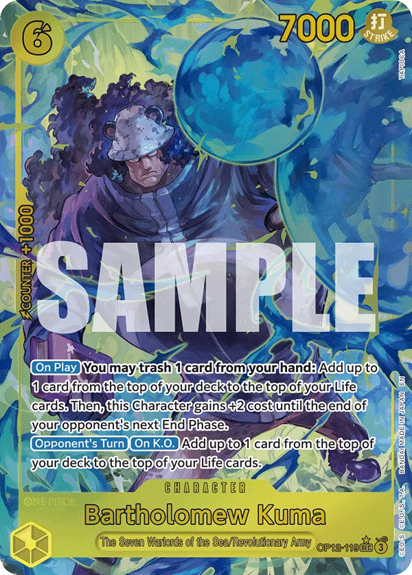 (PSEC) Bartholomew Kuma OP12-119