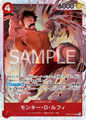 (SR) MONKEY D. LUFFY OP16-015