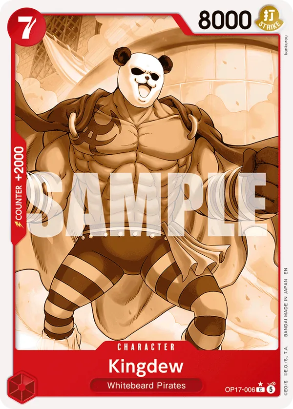 (P.C) Kingdew OP17-006 (Pandaman ver.)