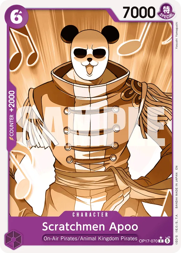 (P.C) Scratchmen Apoo OP17-070 (Pandaman ver.)