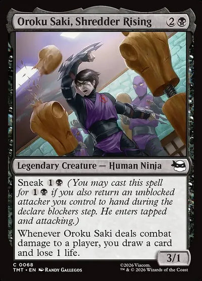 Oroku Saki, Shredder Rising – TMT #0068