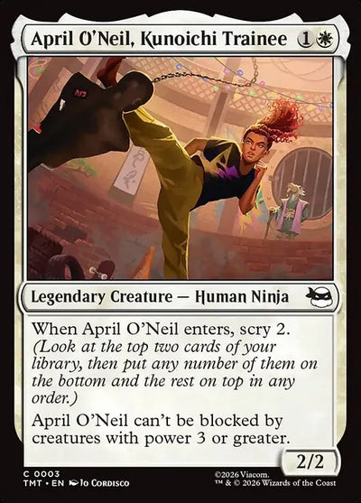 April O’Neil, Kunoichi Trainee – TMT #0003