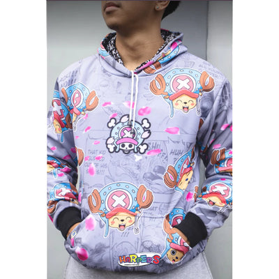 One Piece: Tony Tony Chopper All-Over Print Hoodie