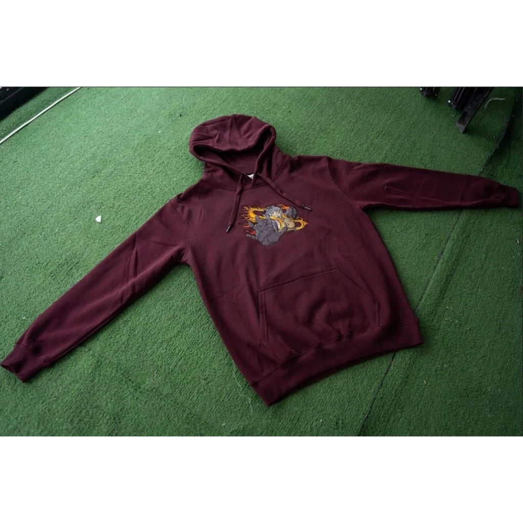 One Piece "Gomu Gomu no Hydra" Gear 4 Snakeman Embroidered Hoodie