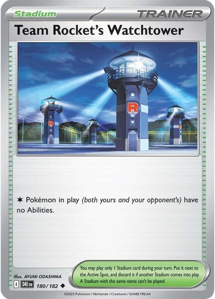Team Rocket’s Watchtower - DRI 180/182