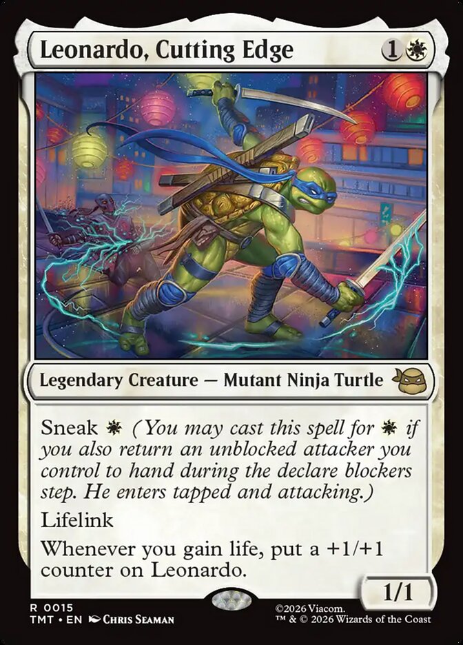 Leonardo, Cutting Edge – TMT #0015